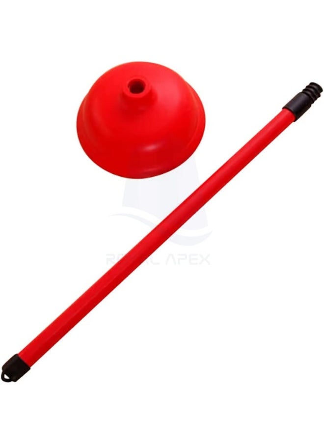 Royal Apex Multi-Purpose Powerful Suction Drain Cleaner Pump Toilet Kitchen Sink Bathroom Plunger  - Image 3