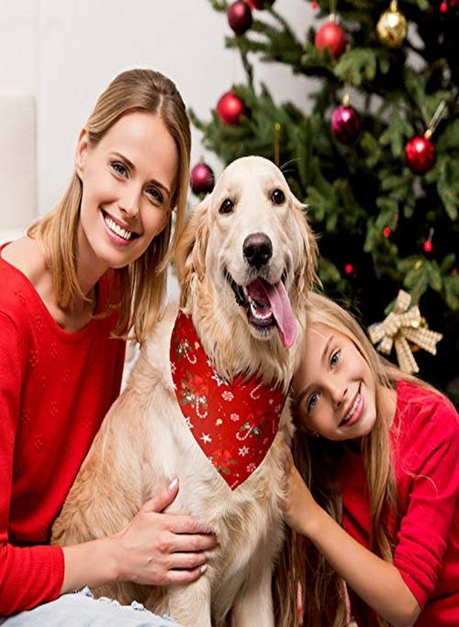 Weewooday 12 Pieces Christmas Dog Bandana Triangle Bandana Triangle Scarf Bibs Kerchief with Christmas Styles for Pet Costume Accessories Decoration(Santa and Sock Patterns) - Image 4