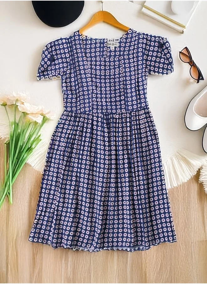 BELLA MODA BELLA MODA All-Over Print Fit and Flare Dress