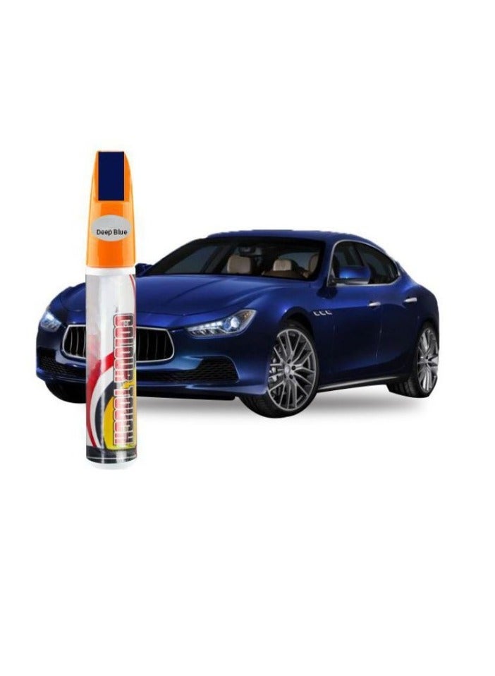Generic Car Paint Repair Pen, Waterproof Long Lasting Touch Up Paint For Cars, Quick And Easy Car Fill Paint Pen, Anti Rust Automotive Scratch Repair Paint For Covering Scratches, (1pc, Deep Blue)  - Image 1