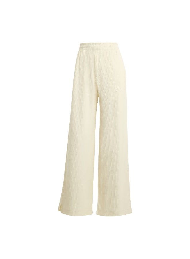 Adidas W All Szn W Pt Beige Training Pants For Women XS - Image 1