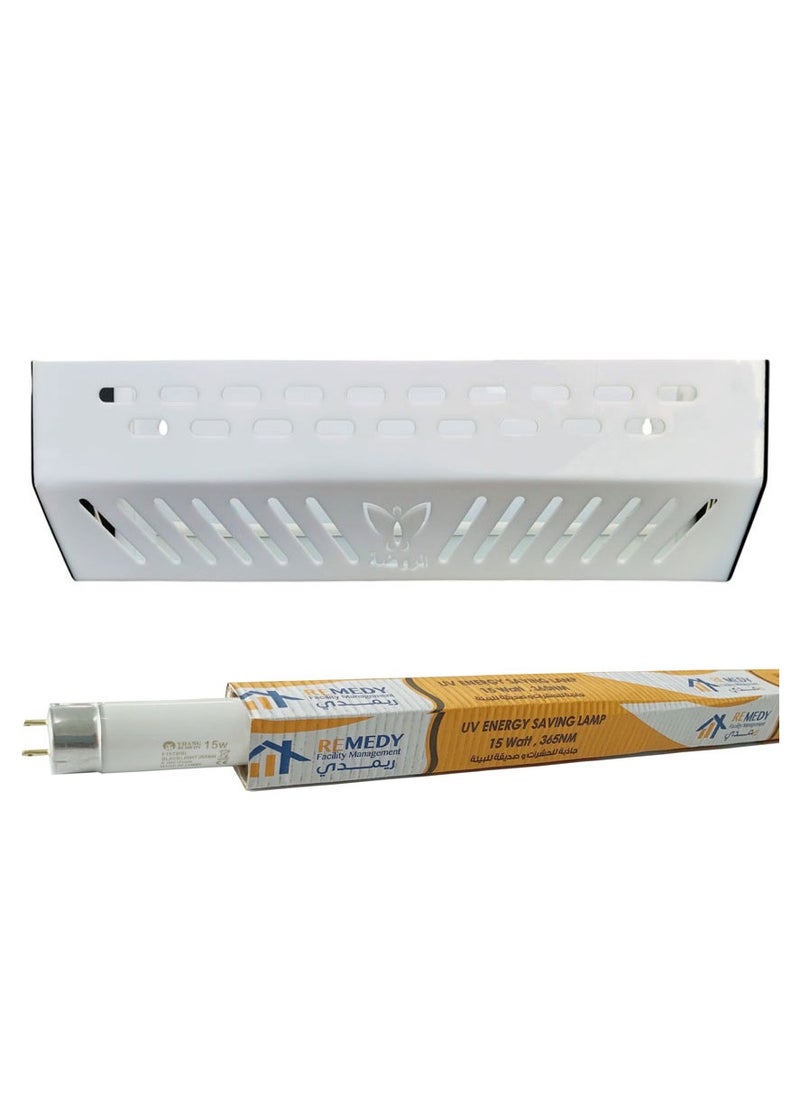 ALRAWDA Al Rawda, Light trap for flying insects, high quality acrylic 3 mm, size 45 cm  - Image 1
