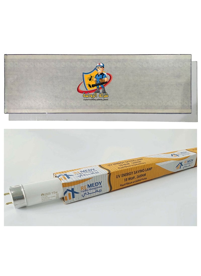 ALRAWDA Al Rawda, Light trap for flying insects, high quality acrylic 3 mm, size 45 cm  - Image 5