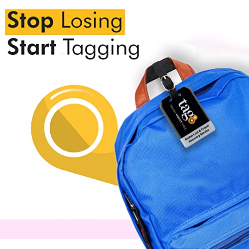 tag8 Bag Security Tag, Luggage tag for Suitcase with Airport Tracer Code | Luggage Bag Tags | Add to Your Travel Accessories for Safety |Stop Losing, Start Tagging - Image 2
