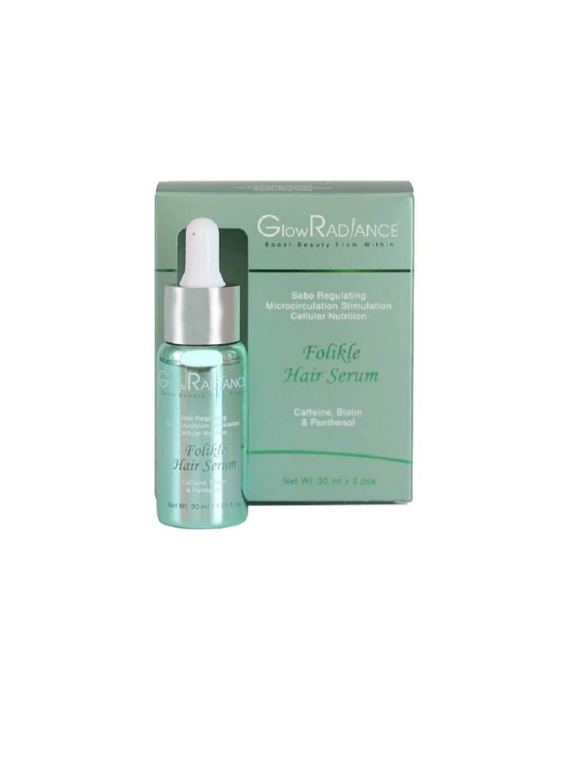 Glow Radiance سيروم شعر فاليكل 30 مل