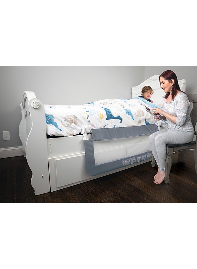 dreambaby - Prague Toddler Bed Rails Guard - Grey - Image 1