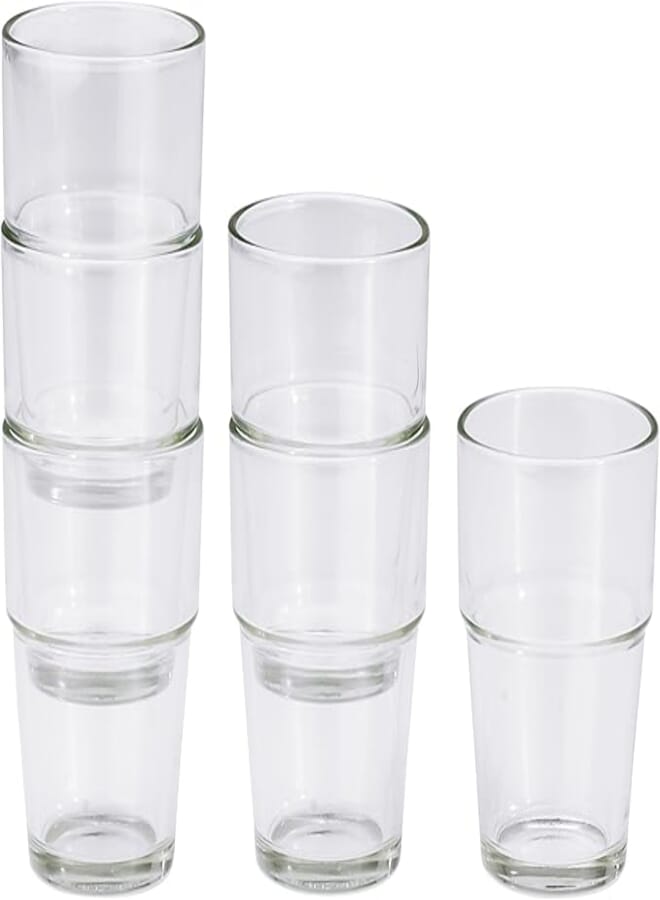 Reko Clear Glass Drinkware Set
