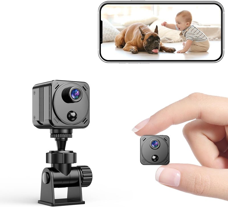 VIDCASTIVE Security Camera 4K Wireless WiFi Indoor Cameras, AI Human Detection, Auto Night Vision, Cloud Storage, Up to 100 Days Standby Battery Life - Image 1