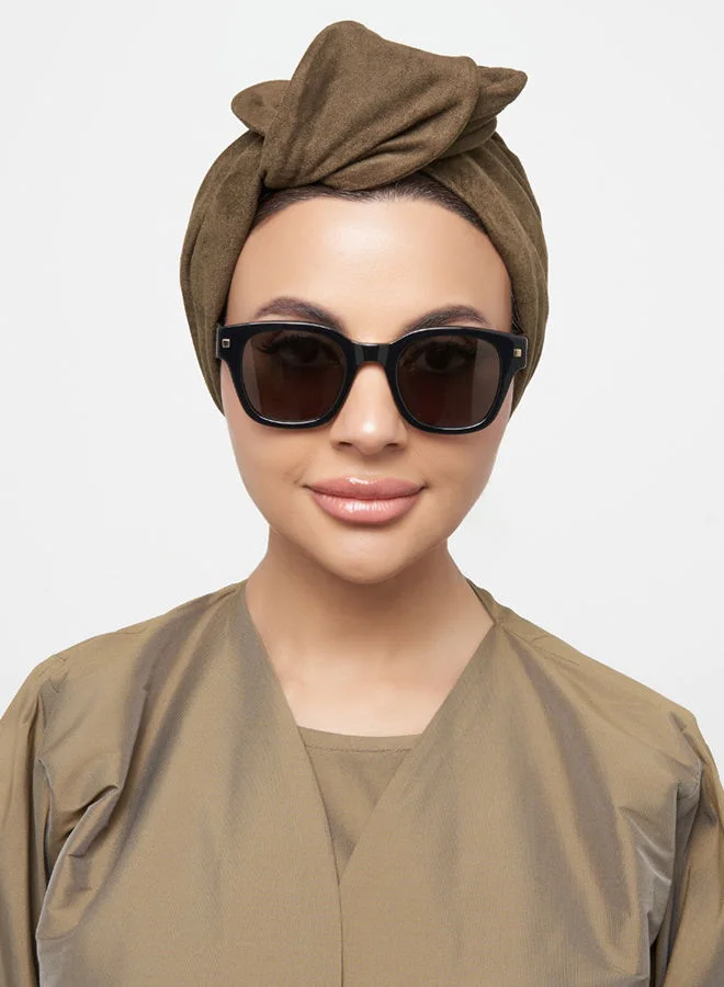 30Sundays 30Sundays CANYON,Women Sunglasses, Square Sunglasses, UV Protection: UV400 (Black,Gray)