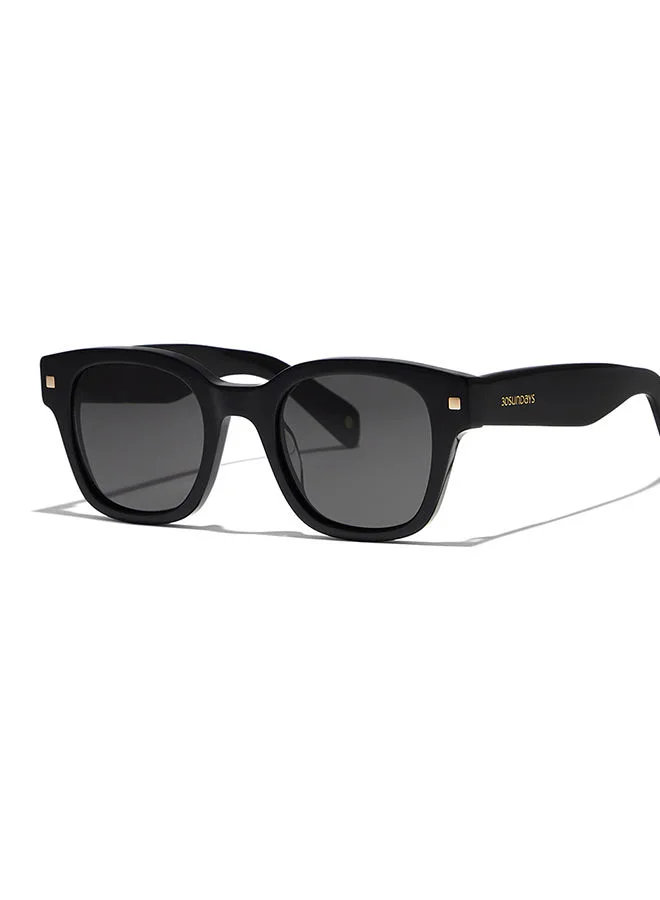 30Sundays 30Sundays CANYON,Women Sunglasses, Square Sunglasses, UV Protection: UV400 (Black,Gray)
