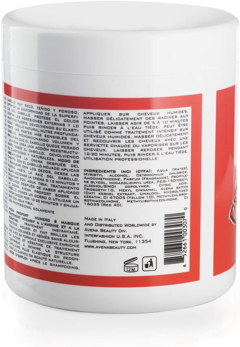 Avena Proport Intensive Treatment Mask with Oat Extracts and Keratin - 33.8oz - Image 3