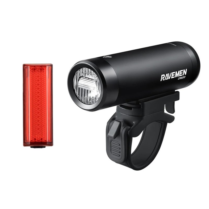 Ravemen LS10 (CR600 & TR20 Front and Rear Light Set), USB Rechargable Bicycle Light, Compact and Light Weight, - Image 4