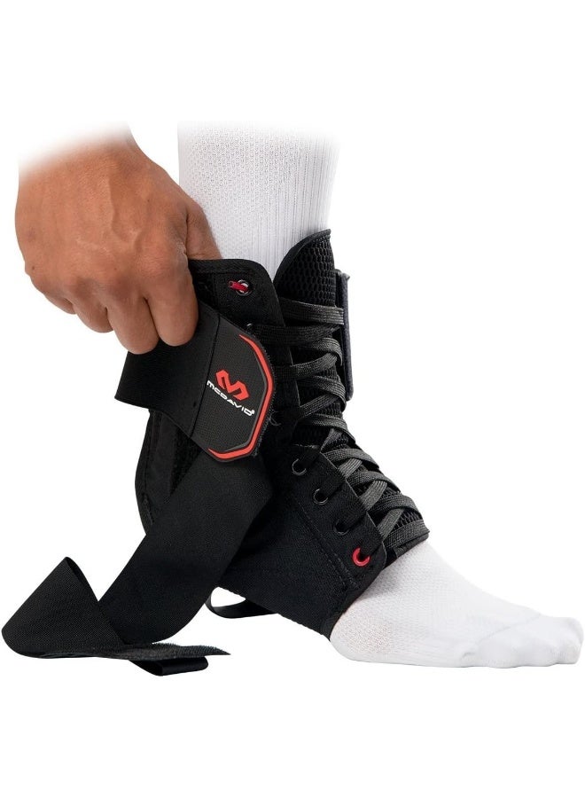 McDavid Level 3 Ankle Brace with Straps - Small, Black - Image 4