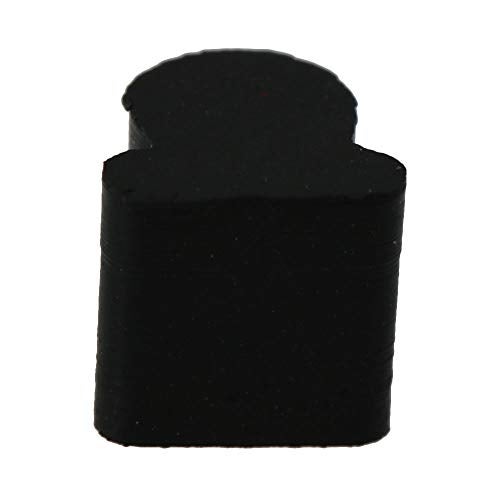 BQLZR Small Flat Key Euphonium/Tuba/Horn Rubber Pad Silicone Pad Rotary Valve Rubber Anti-noise Black Pack of 10 - Image 5
