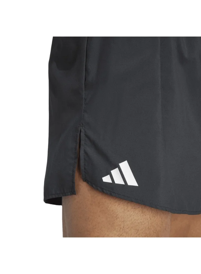 adidas شورت أدزيرو إي أسود للجري للرجال XS