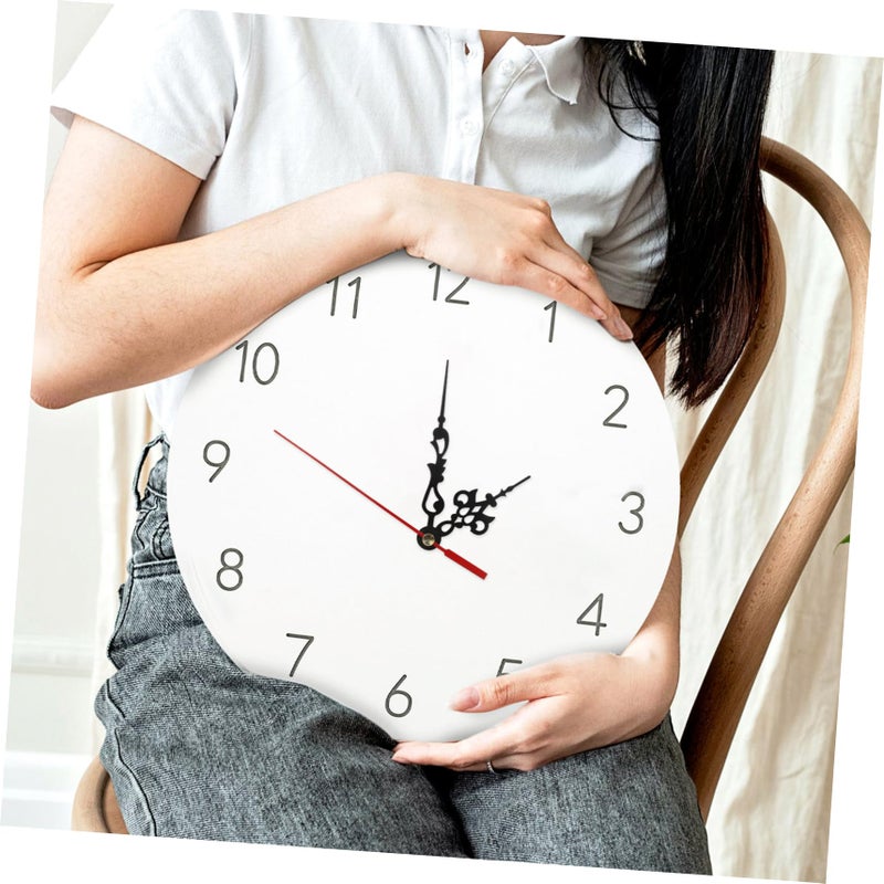 طقم آلية حركة الساعة الصامتة مع العقارب لإصلاح ساعة الحائط والطاولة DIY - Image 5