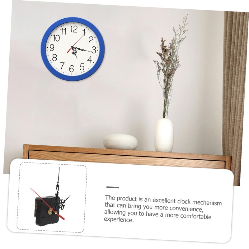 طقم آلية حركة الساعة الصامتة مع العقارب لإصلاح ساعة الحائط والطاولة DIY - Image 4