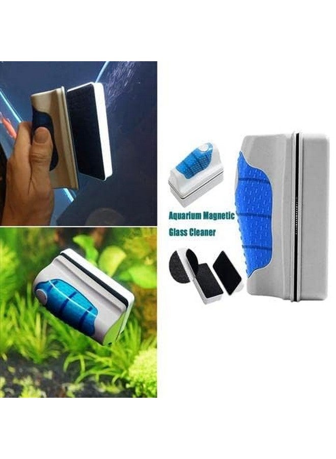 VAYINATO® Magnetic Brush Algae Scraper Cleaner for Aquarium Fish Tank (Upto 2.5 Feet Tank) by Petzlifeworld - Image 3