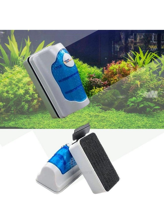 VAYINATO® Magnetic Brush Algae Scraper Cleaner for Aquarium Fish Tank (Upto 2.5 Feet Tank) by Petzlifeworld - Image 1
