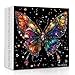 PPuzzling Butterfly Puzzles for Adults 1000 Pieces Rainbow Crystal Butterflies Jigsaw Puzzles with Shimmering Wings Challenging Coloful Animal Puzzles as Wall Art Decor - Image 2