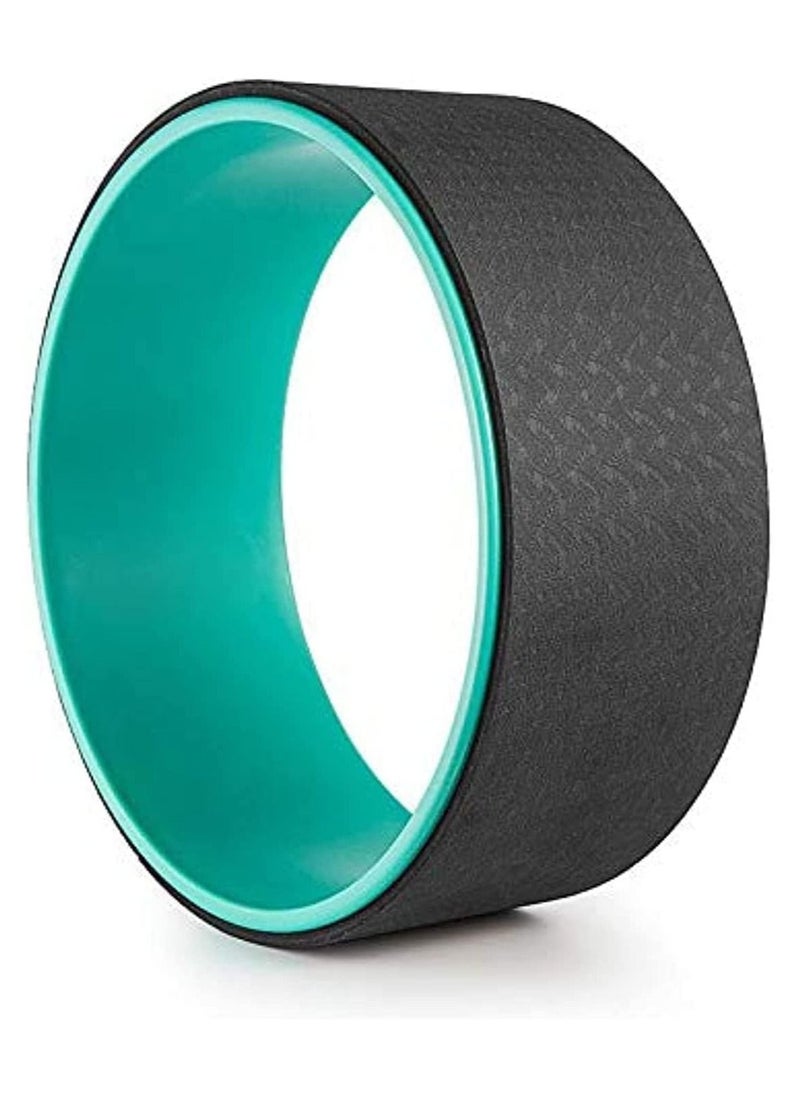 MahMir MahMir® Yoga Wheel Yoga Circles Pilates Professional Waist Shape Gym Workout Yoga Wheel Back Training Tool F or Fitness, Perfect for Stretching and Improving BackBends,  - Image 1