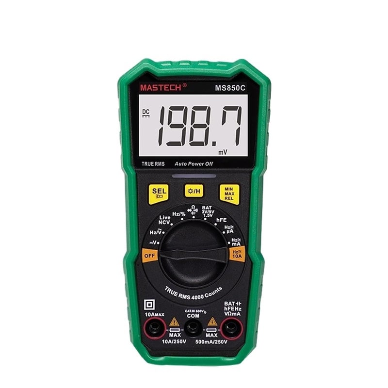 MS850A MS850B MS830C MS830D Digital Multimeter Meter Auto AC/DC Votage Tester Ohm Current Ammeter Detector Tool(MS850C) - Image 2