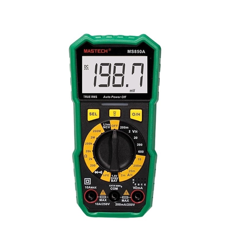 MS850A MS850B MS830C MS830D Digital Multimeter Meter Auto AC/DC Votage Tester Ohm Current Ammeter Detector Tool(MS850C) - Image 1