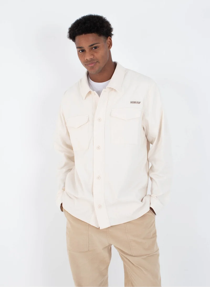 Hurley LIDO CORD OVERSHIRT LS
