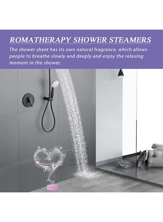 ximonth Shower Steamers Aromatherapy, Shower Bombs Birthday Gifts, Organic With Chamomile Rose Lavender Mint Watermelon Eucalyptus Essential Oil, Vapor Steam Tablets - Relaxation Gifts For Women 7PCS - Image 5