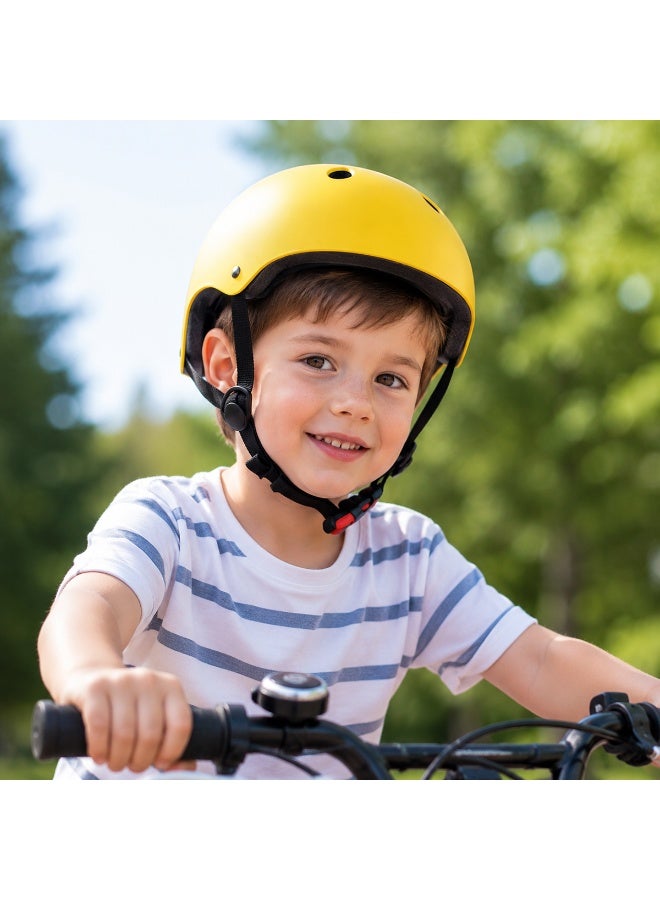 GGEROU Kids Bike Helmet,Adjustable Toddler & Child Bicycle Helmet,Multi-Sport Safety Helmet for Kids Adult Youth,Lightweight for Scooter,Cycling,Skateboard Yellow - Image 5