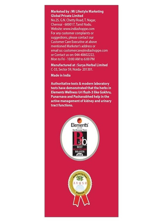 Elements Wellness Uri Flush-3 Liquid (200ml), Pack of 1 - Image 4