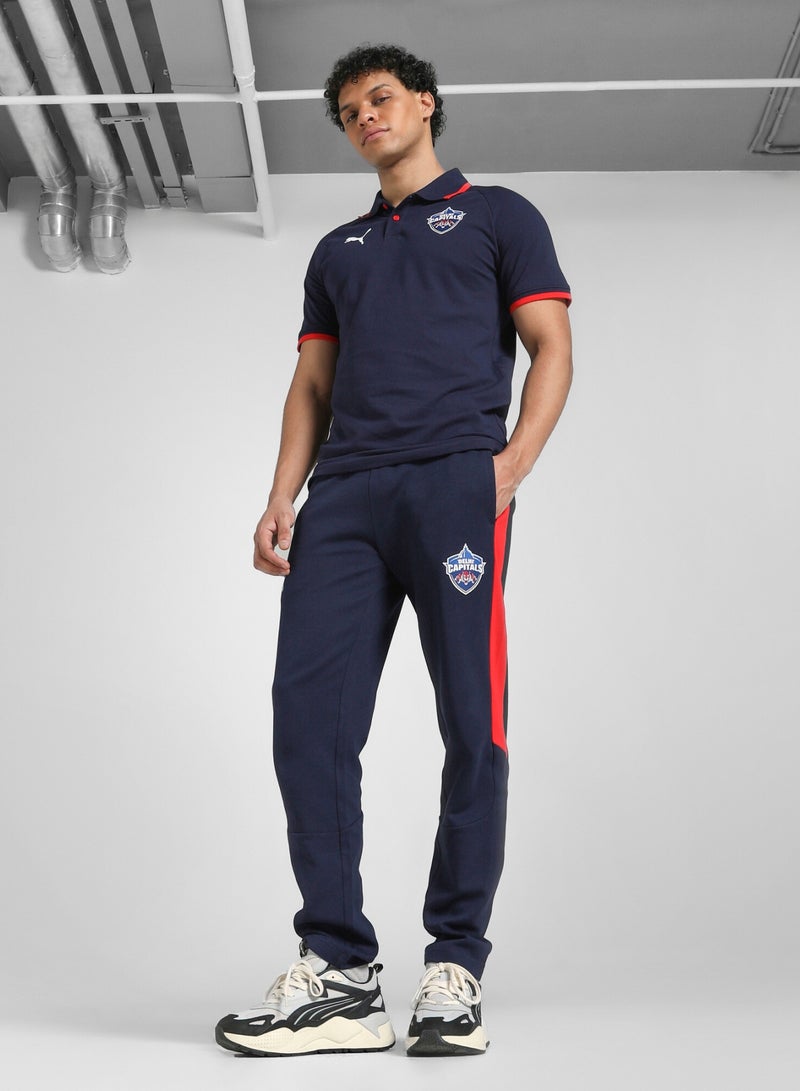 PUMA Delhi Capital Mens Blue Polo Shirt - Image 5