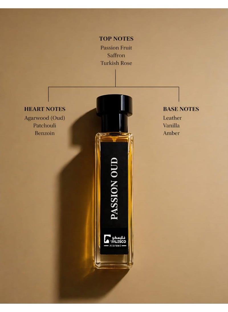 فاليسكو باشن عود اكستريت دي بارفوم 50 مل عطر فاخر للجنسين طويل الثبات - Image 2