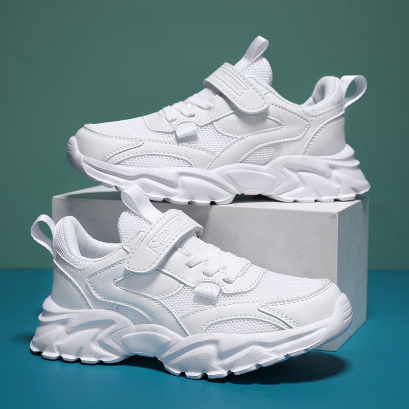 Boys' Shoes 2025 Autumn New Mesh Breathable Children'S Sports Shoes Non-Slip Soft Sole Casual Running Shoes For Older Children - Image 3