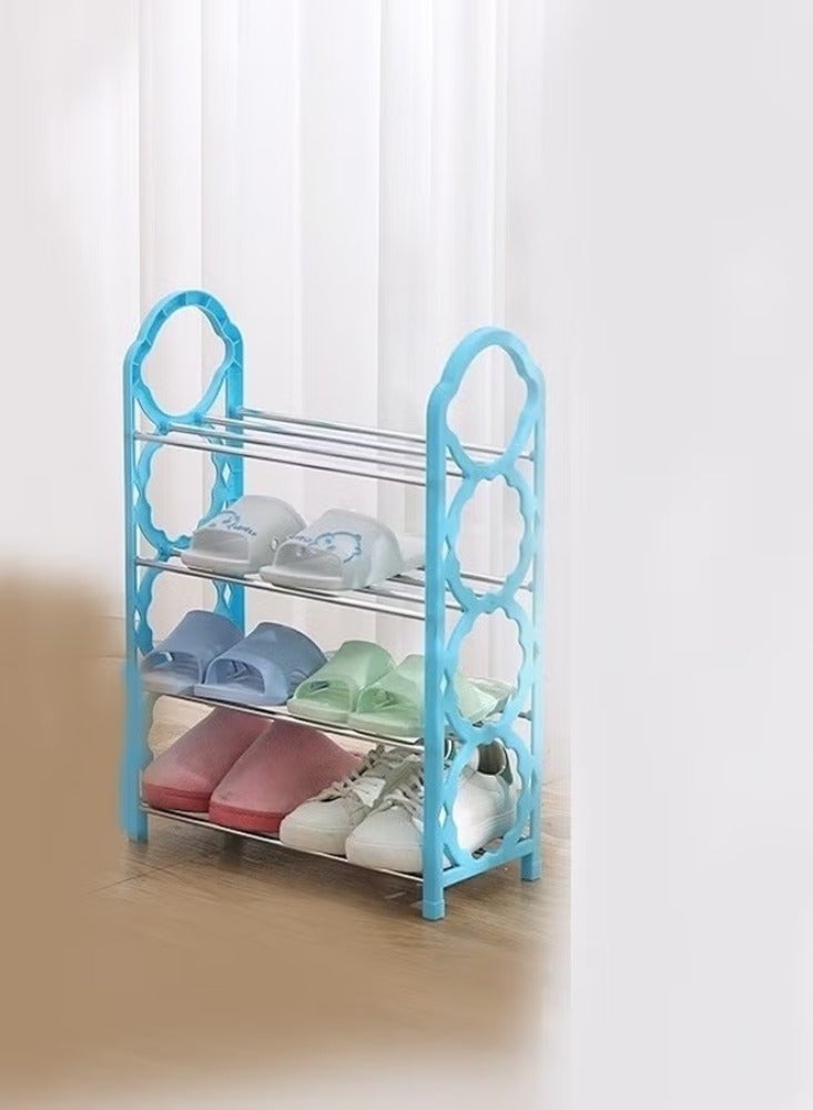 Dreamzon 4 Layers Shoe Rack Make With Plastic and Metal - Image 2