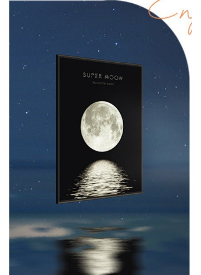 General Starry Sky Healing Light and Sound Painting - Bedroom Decorative Night Light Gift with Bluetooth Speaker  - Image 5