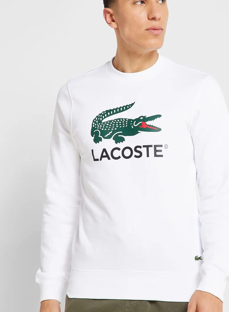 LACOSTE Logo Sweatshirt