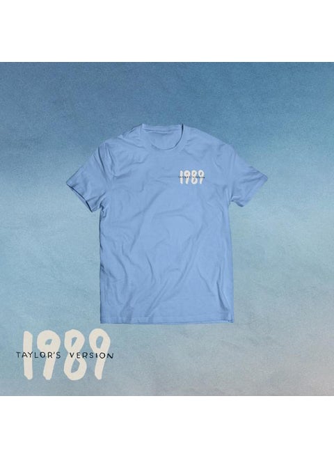 Taylor Swift T-Shirt Surrounding Taylor Swift Clothes The Elas Tour Mold TTPD sky blue