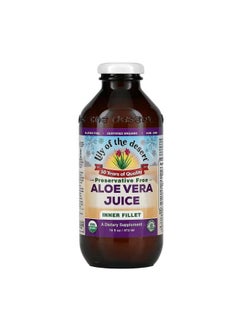 Lily Of the Desert Aloe Vera Juice Inner Fillet Preservative Free 16 fl oz 473 ml  - Image 1