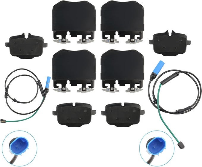 Front And Rear Brake Pads For Bmw X5, X6, X7 (2019-2024)