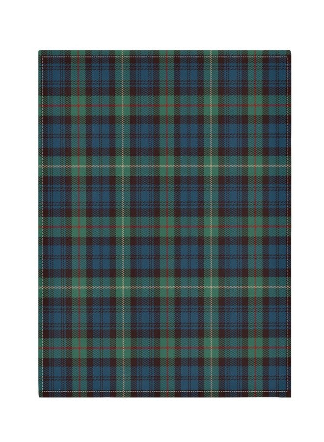 JUNZAN Cream Plaid Cloth Napkins Table Napkins Cloth Set of 4 Reusable Washable Dinner Napkin 20x20 Inch - Image 2