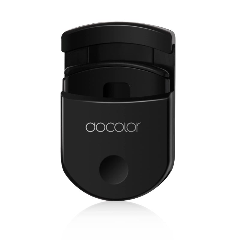 Docolor Eyelash Curler Portable Lash Curler with 1 Silicone Refill Pads Mini Eye Lashes Curlers Professional Travel Makeup Tools for All Eye Shapes - Image 1