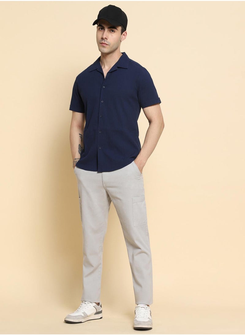 Dennis Lingo - Light Grey Pants For Men Perfect For Casual Occasion - Image 1