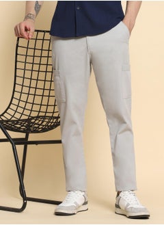 Dennis Lingo Light Grey Pants For Men Perfect For Casual Occasion  - Image 5