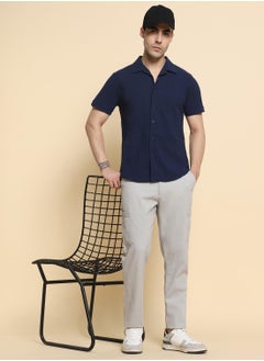 Dennis Lingo Light Grey Pants For Men Perfect For Casual Occasion  - Image 4