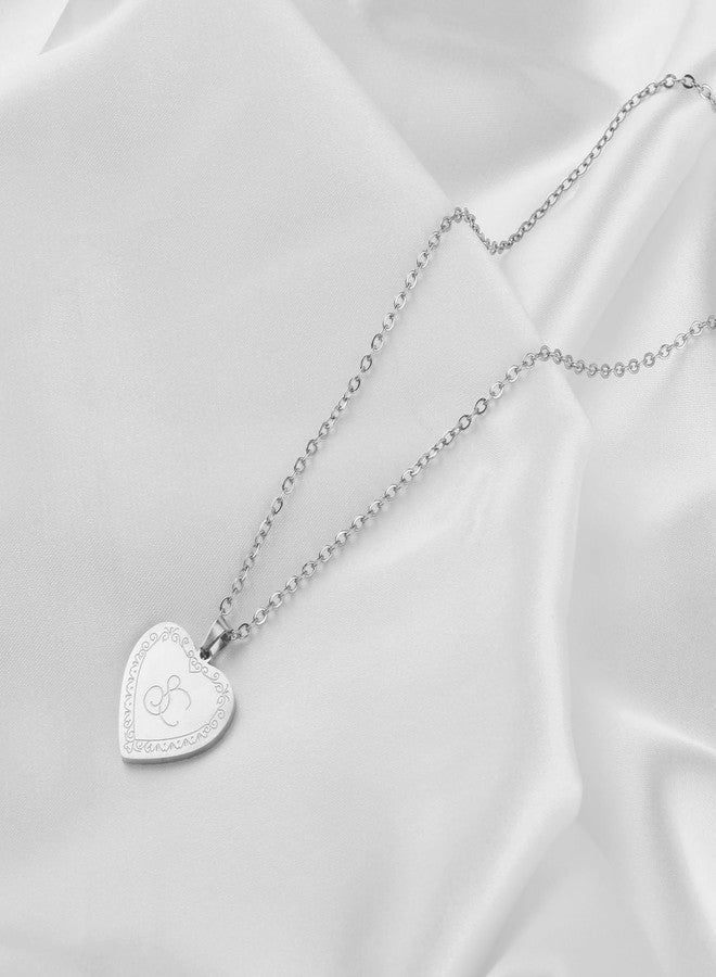 imani Sabrina Necklace Inspired Heart Necklace Jewelry Album Merch Accessories for Women Fans Costume Outfit Dress Decor (white) - Image 5