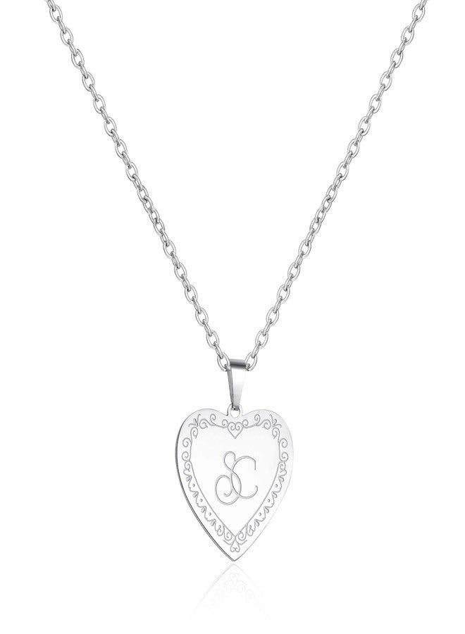 imani Sabrina Necklace Inspired Heart Necklace Jewelry Album Merch Accessories for Women Fans Costume Outfit Dress Decor (white) - Image 1