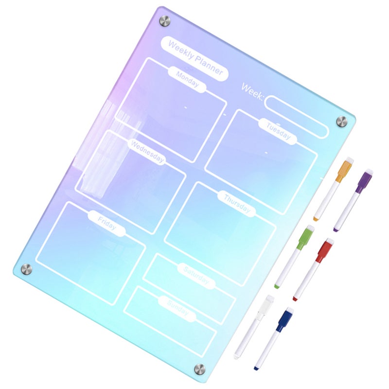2 Sets of Memo Writing Board Decorative Message Board Erasable Planning Board - Image 3
