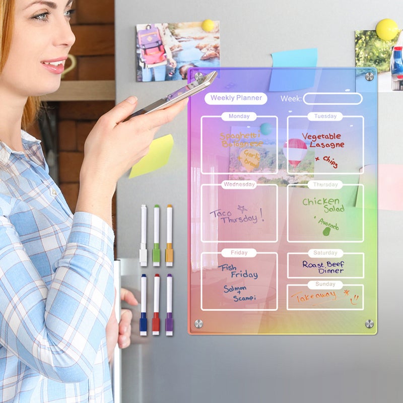 2 Sets of Memo Writing Board Decorative Message Board Erasable Planning Board - Image 4