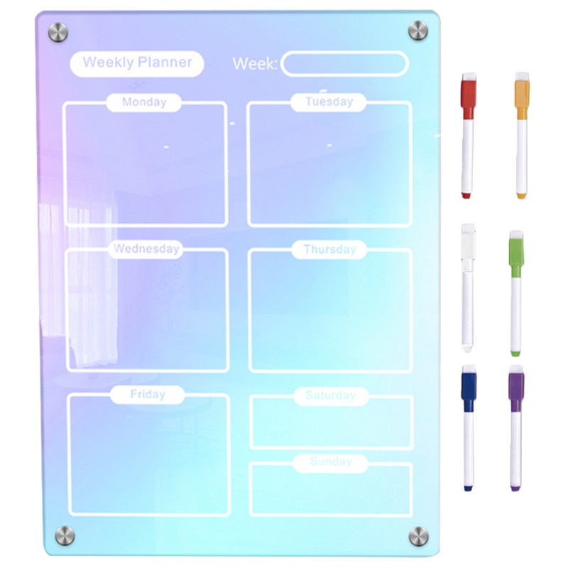 2 Sets of Memo Writing Board Decorative Message Board Erasable Planning Board - Image 2